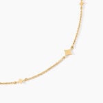 Collier Pluto Argent Dor&eacute; A L'Or 750/1000 - Colliers ete Femme | Marc Orian
