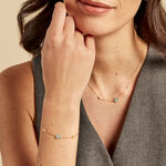 Bracelet Natille Or Jaune Apatite - Bracelets cha&icirc;nes Femme | Marc Orian