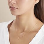 Pendentif Ionia Lettre Or Jaune - Pendentifs Famille | Marc Orian