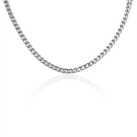 Collier Phebus Him Acier Blanc - Colliers fantaisie Homme | Marc Orian