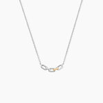 Collier Or Jaune Argent Blanc - Colliers ete Femme | Marc Orian