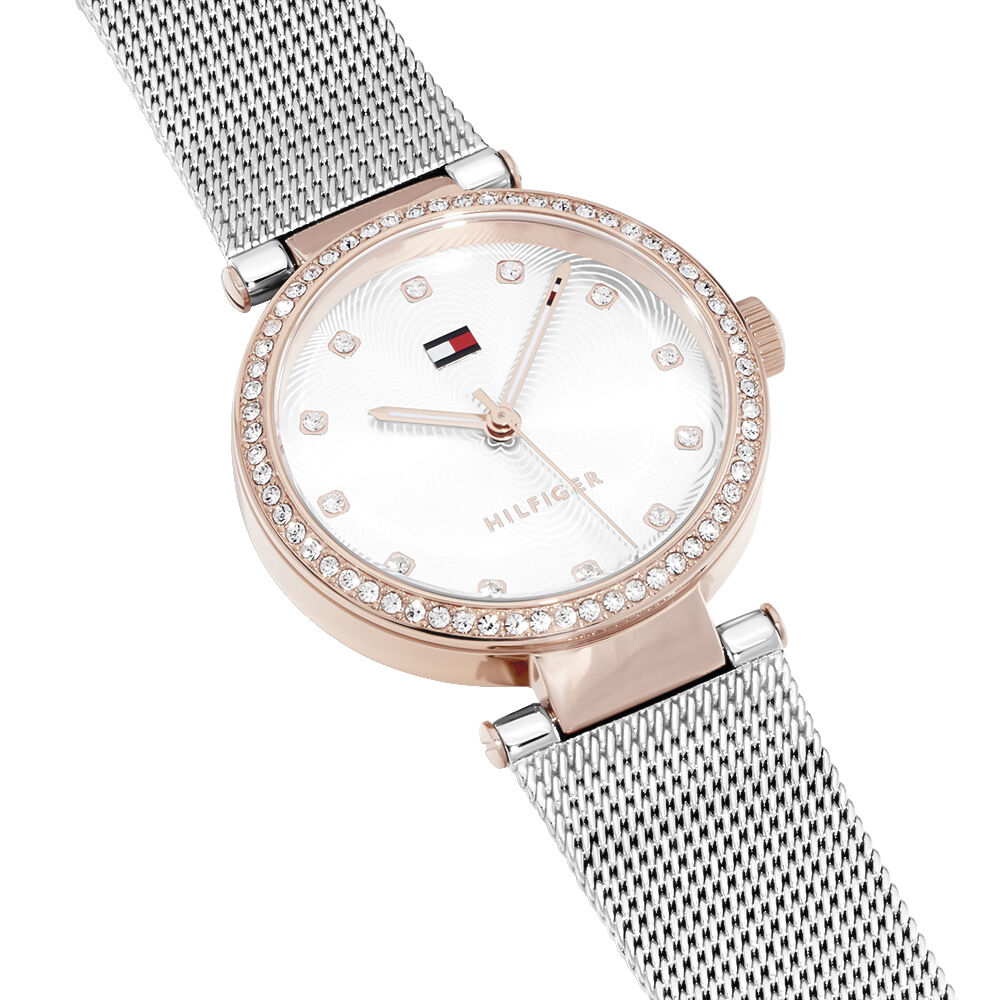 Montre Tommy Hilfiger Lynn Argenté - Montres classiques Femme | Marc Orian