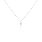 Collier Sitara Argent Blanc - Colliers fantaisie Femme | Marc Orian
