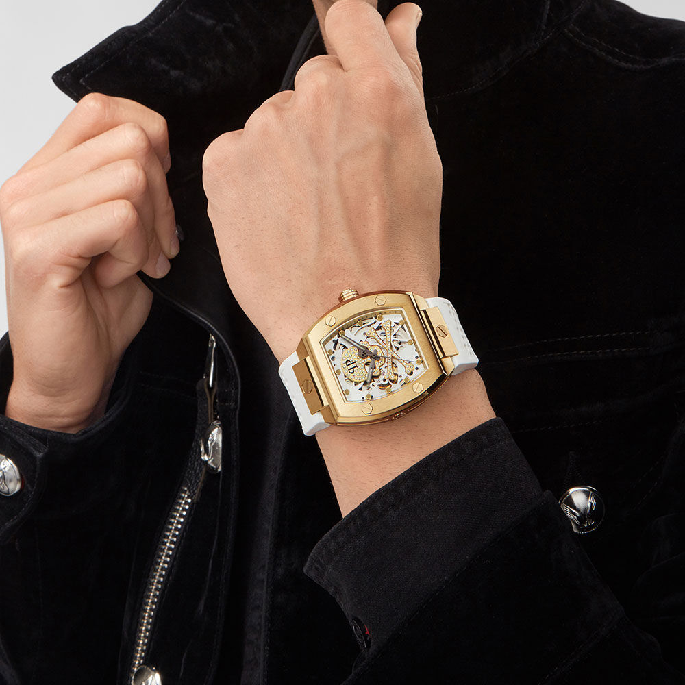 Montre Philipp Plein The Skeleton Bicolore - Montres automatiques Homme | Marc Orian