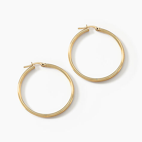 Cr&eacute;oles Verania Or Jaune - Cr&eacute;oles Femme | Marc Orian