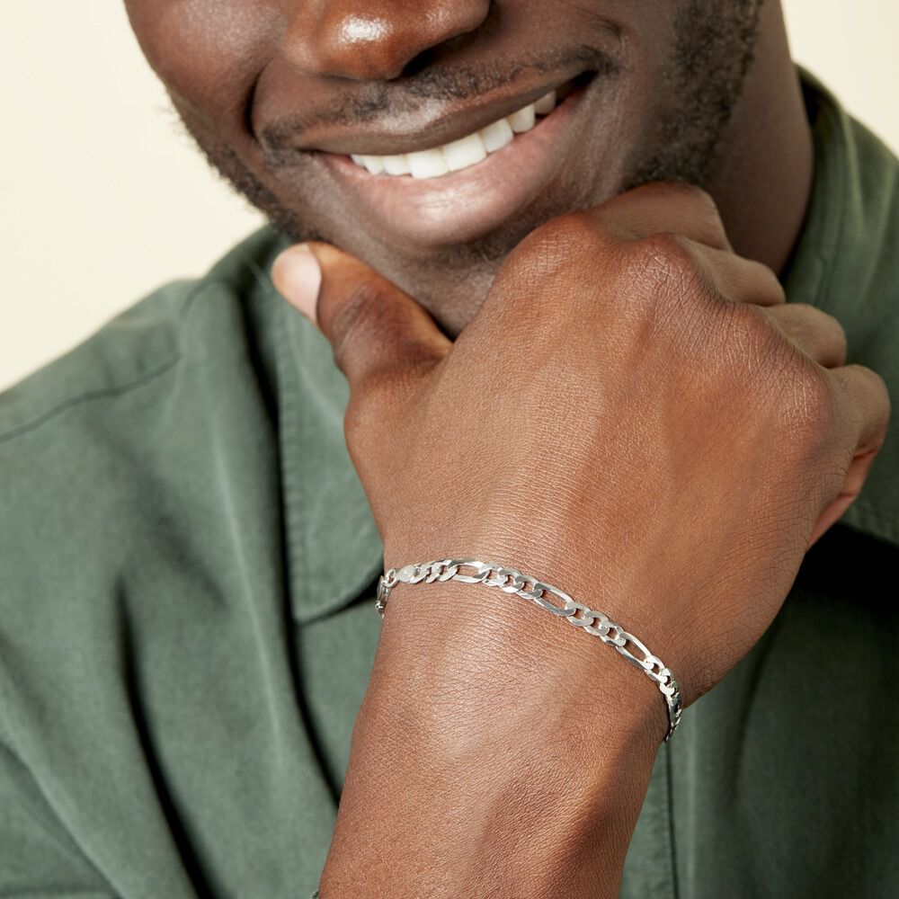 Bracelet Maille Argent Vivian - Bracelets mailles Homme | Marc Orian