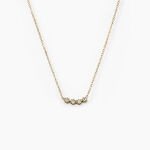 Collier Eva Acier Jaune Cristal - Colliers avec pierres Femme | Marc Orian