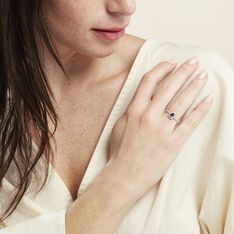 Bague Solitaire Or Jaune Leroy Topaze - Bagues Femme | Marc Orian