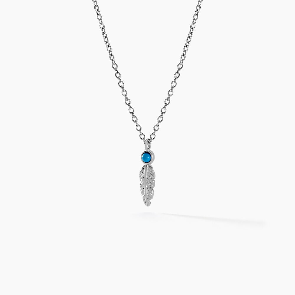 Collier Nahara Argent Blanc Oxyde De Zirconium - Colliers avec pierres Femme | Marc Orian