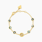 Bracelet Guess Tiny Dancer Acier Jaune Oxyde De Zirconium - Bracelets cha&icirc;nes Femme | Marc Orian