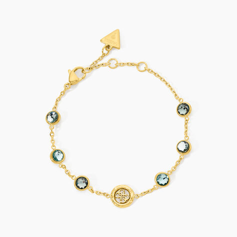 Bracelet Guess Tiny Dancer Acier Jaune Oxyde De Zirconium - Bracelets cha&icirc;nes Femme | Marc Orian