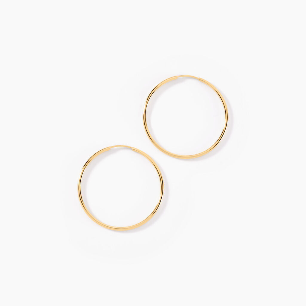 Créoles Valencina Or Jaune - Créoles Femme | Marc Orian