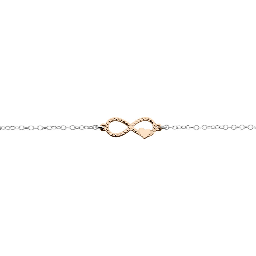 Bracelet Argent Bicolore Vikenti - Bracelets chaînes Femme | Marc Orian