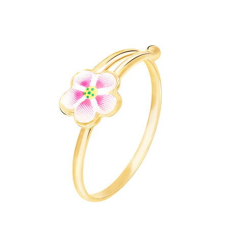 Bague Syna Fleur Or Jaune - Bagues Enfant | Marc Orian