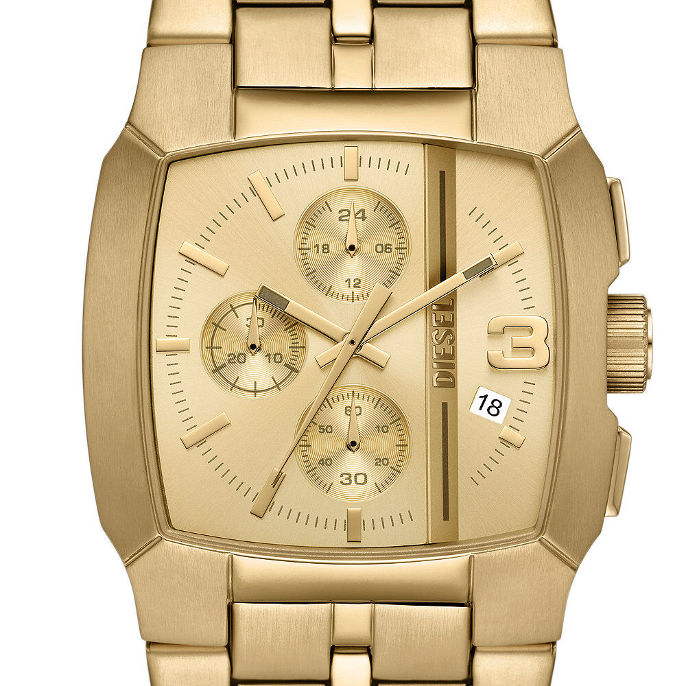 Montre Diesel Cliffhanger Doré - Montres étanches Homme | Marc Orian
