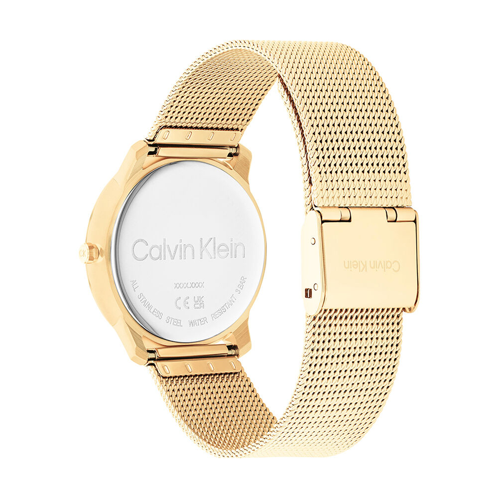Montre Calvin Klein Iconic Mesh Champagne - Montres &eacute;tanches Femme | Marc Orian