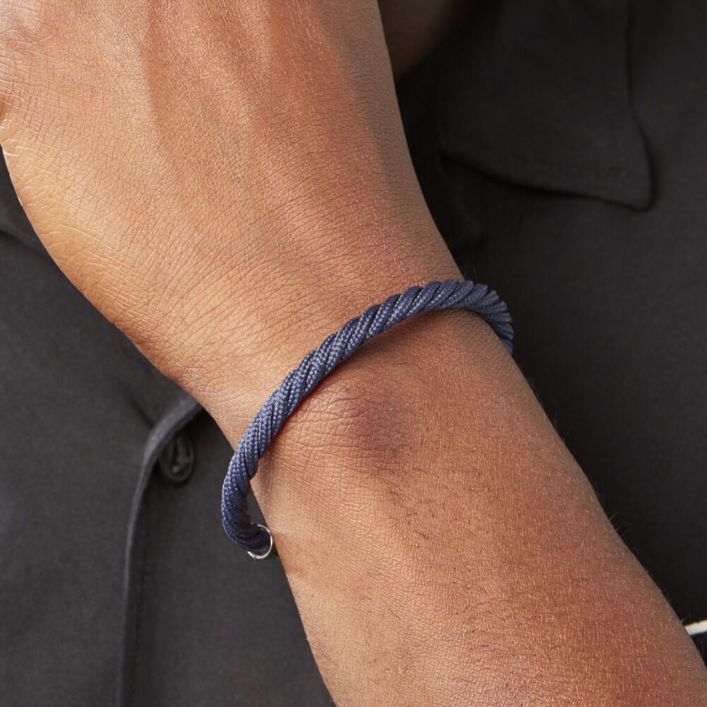 Bracelet Nestor Acier Blanc - Bracelets chaînes Homme | Marc Orian