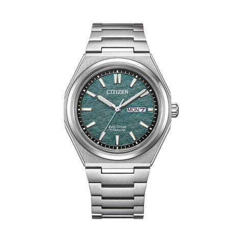 Montre Citizen Super Titanium 39.5 Vert - Montres étanches Homme | Marc Orian
