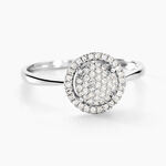 Bague Soleil D'hiver Or Blanc Diamant Divers - Bagues pierres pr&eacute;cieuses Femme | Marc Orian