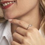 Bague Tao Argent Blanc Quartz - Bijoux fantaisie Femme | Marc Orian