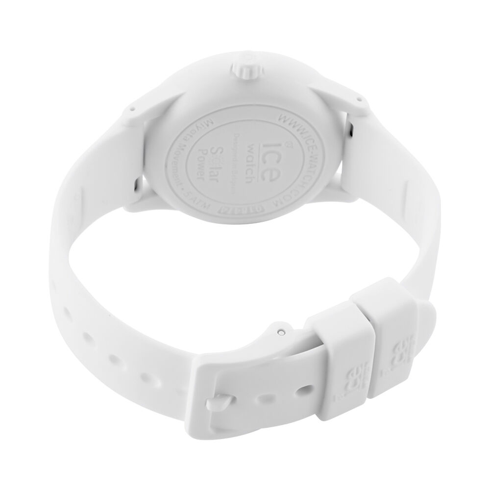 Montre Ice Watch Solar Power Blanc - Montres étanches Famille | Marc Orian