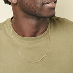 Cha&icirc;ne Vince Plaqu&eacute; Or Jaune - Colliers fantaisie Homme | Marc Orian