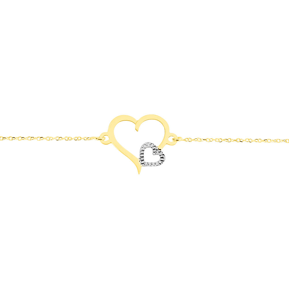Bracelet Estello Or Bicolore - Bracelets chaînes Femme | Marc Orian