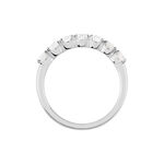 Alliance Hera Or Blanc Diamant - Alliances avec pierres Femme | Marc Orian