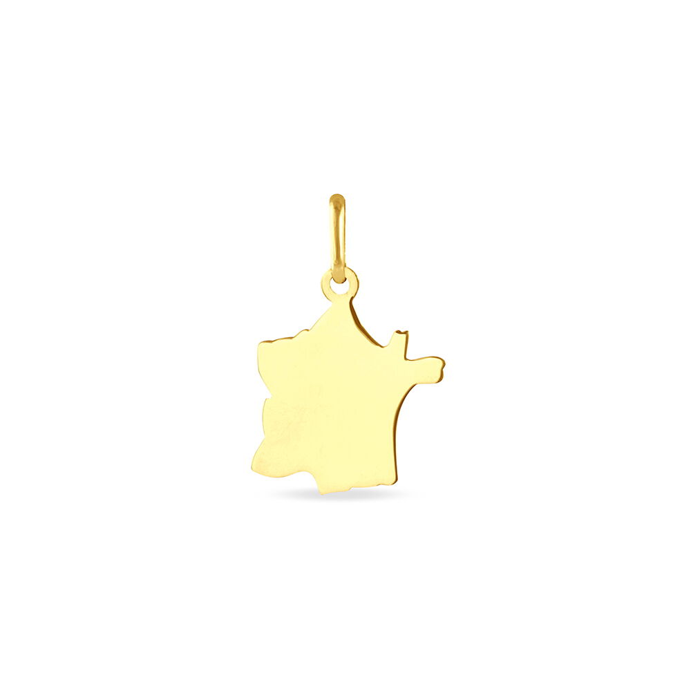 Pendentif Gaietana France Or Jaune - Bijoux personnalis&eacute;s Famille | Marc Orian