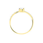 Bague Solitaire Sedonia Or Jaune Oxyde De Zirconium - Solitaires Femme | Marc Orian