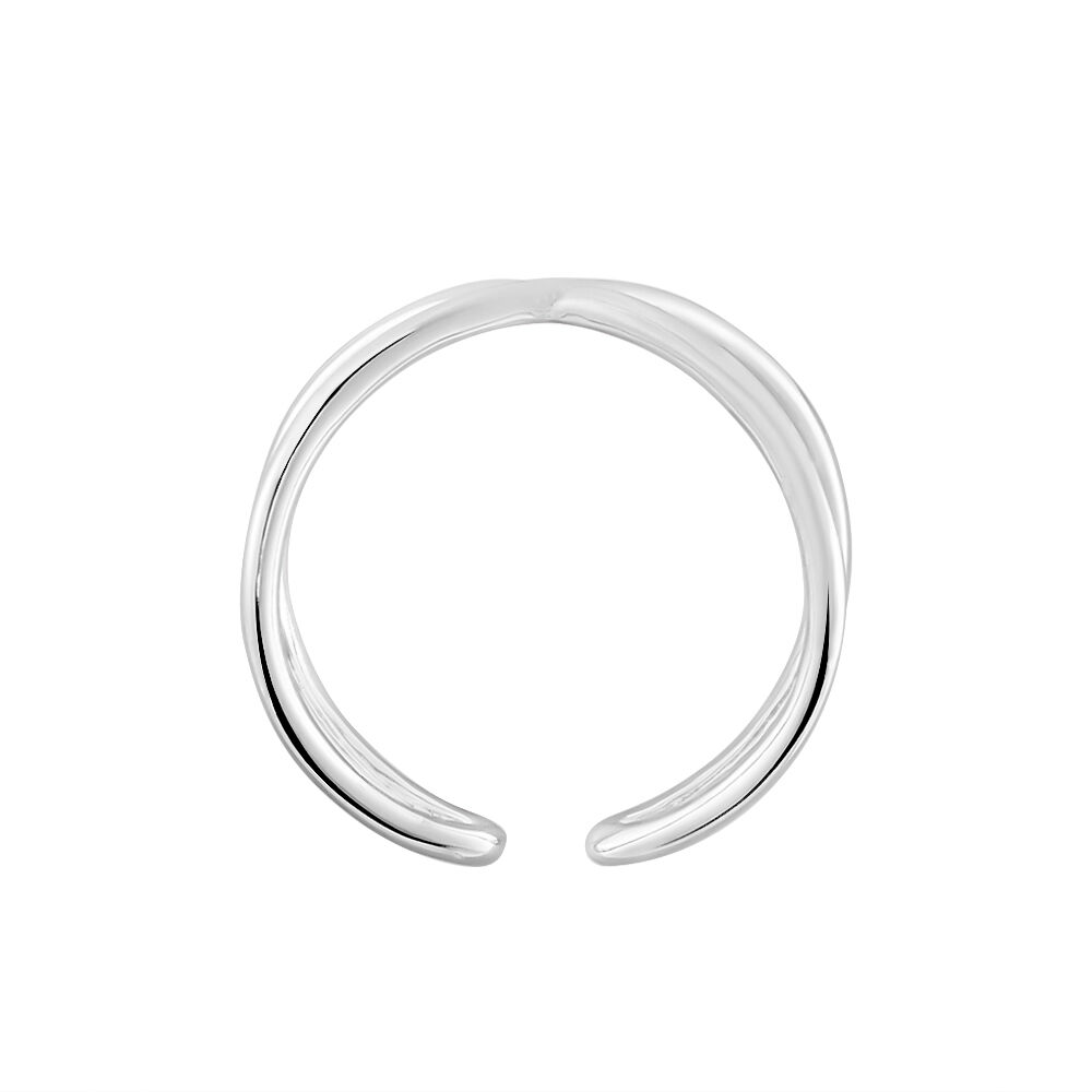 Bague Ursula Argent Blanc - Bijoux fantaisie Femme | Marc Orian