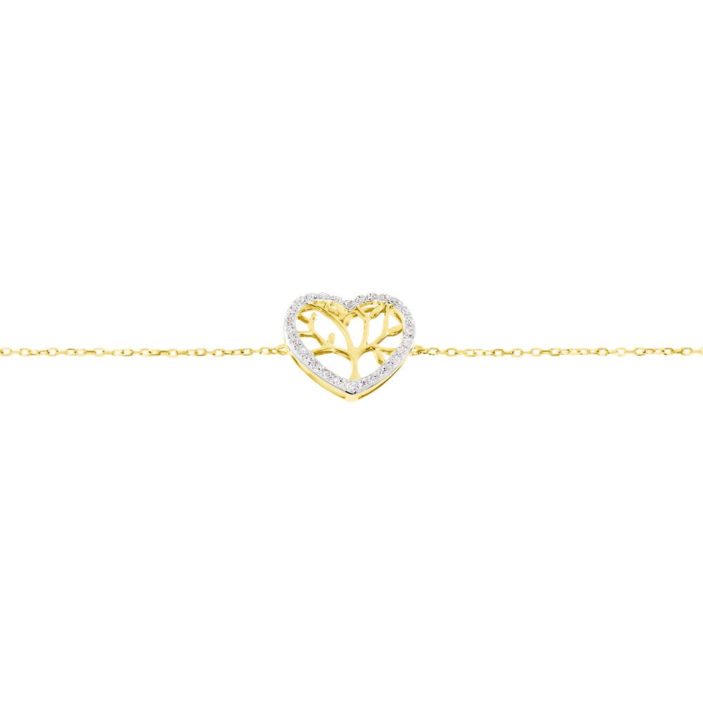 Bracelet Or Jaune Douglasa Diamants - Bracelets chaînes Femme | Marc Orian