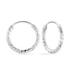 Cr&eacute;oles Argent Blanc Agathe - Cr&eacute;oles Femme | Marc Orian