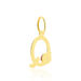 Pendentif Helidie Coccinelle Lettre Or Jaune - Pendentifs Enfant | Marc Orian