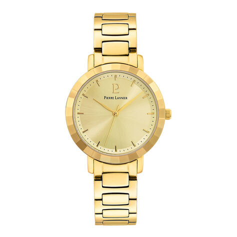 Montre Pierre Lannier Galiera Doré - Montres étanches Femme | Marc Orian