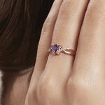 Bague Argent Rose Avalon Oxyde De Zirconium - Bijoux fantaisie Femme | Marc Orian