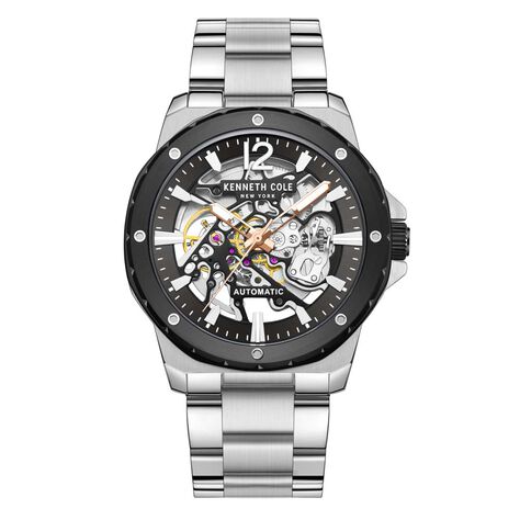 Montre Kenneth Cole Automatic Bicolore Blanc / Noir - Montres automatique Homme | Marc Orian