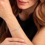 Bracelet Gloria Argent Blanc Oxyde De Zirconium - Bracelets fantaisie Femme | Marc Orian