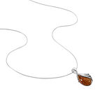 Collier Argent Blanc Aleina Ambre - Colliers avec pierres Femme | Marc Orian