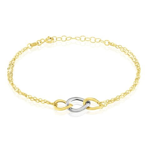 Bracelet Or Bicolore Quintilius - Bracelets chaînes Femme | Marc Orian