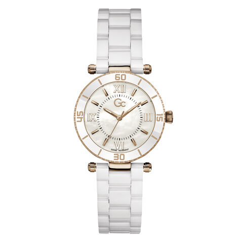 Montre Gc Muse Ceramic Nacre Blanche - Montres classiques Femme | Marc Orian