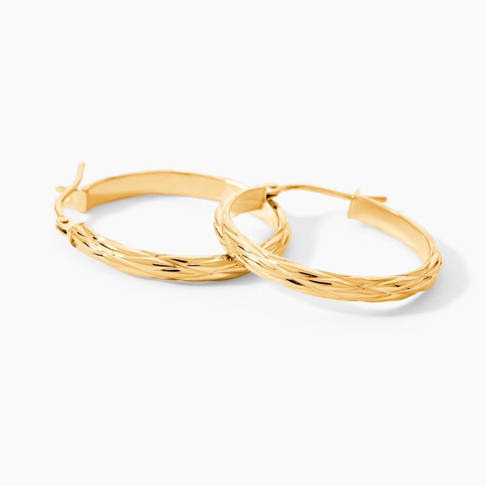 Cr&eacute;oles Vitali Or Jaune - Cr&eacute;oles Femme | Marc Orian