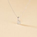 Collier Artemis Or Blanc Diamant - Colliers avec pierres Femme | Marc Orian