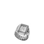 Montre Bague Fossil Raquel Watch Ring Argent&eacute; - Montres &eacute;tanches Femme | Marc Orian