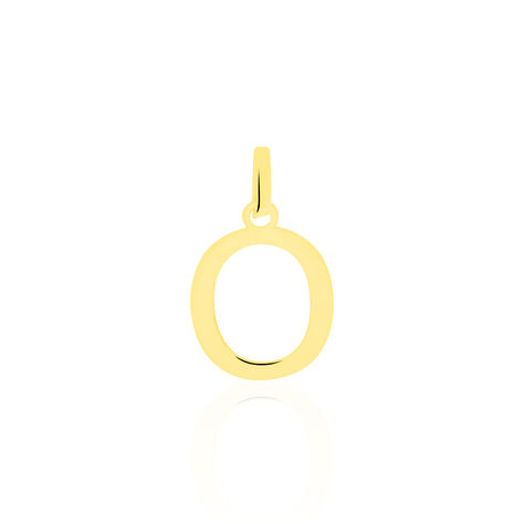 Pendentif Ionia Lettre Or Jaune - Pendentifs Famille | Marc Orian