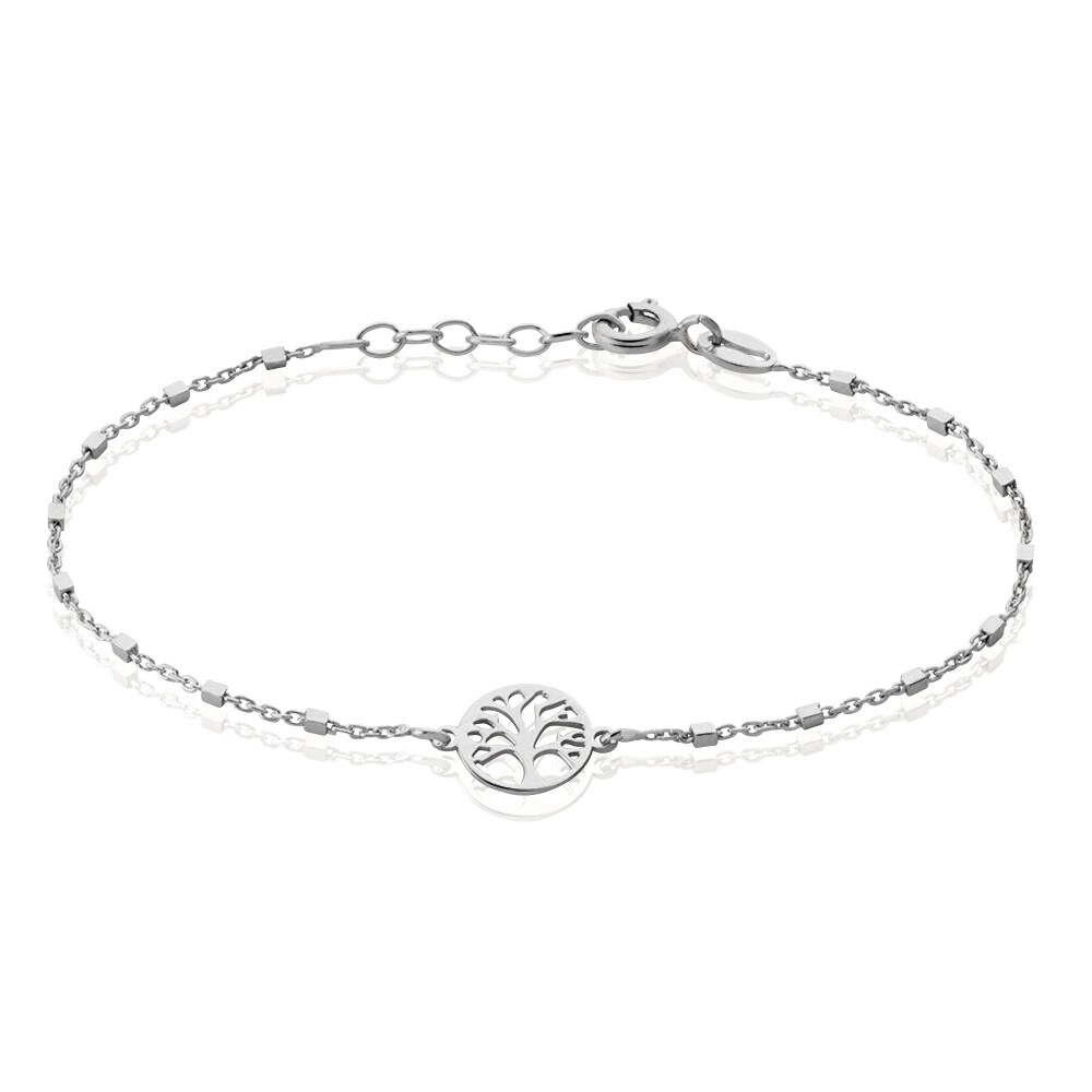 Bracelet Zelee Argent Blanc - Bracelets fantaisie Femme | Marc Orian