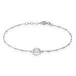 Bracelet Zelee Argent Blanc - Bracelets fantaisie Femme | Marc Orian
