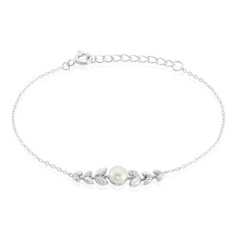 Bracelet Giambattista Argent Blanc Perle De Culture Oxyde De Zirconium - Bracelets fantaisie Femme | Marc Orian