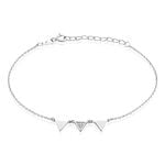 Bracelet Bartoumieu Argent Blanc Oxyde De Zirconium - Bracelets fantaisie Femme | Marc Orian