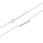 Collier Teressa Argent Blanc - Colliers fantaisie Femme | Marc Orian